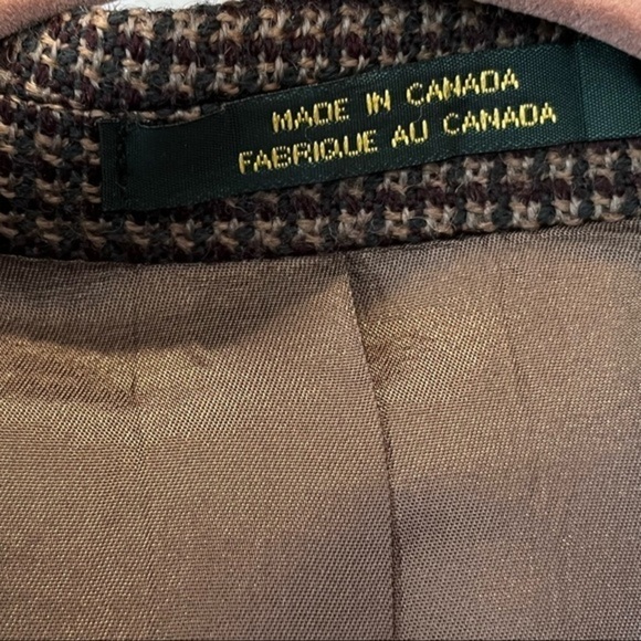 🍕🍭BACHRACH wool blazer sports coat 1990s approx 40R - Picture 8 of 12